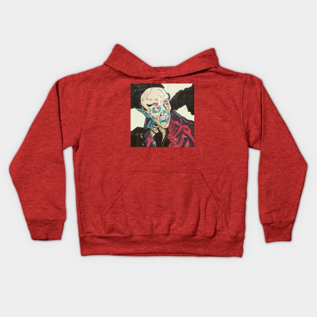 Count Orlok Kids Hoodie by Travis Knight